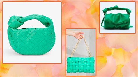 green bottega bag dupe|zara dupe bag.